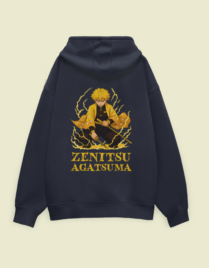 Zenitus Agatsuma Unisex Oversized Hoodie - Image 2