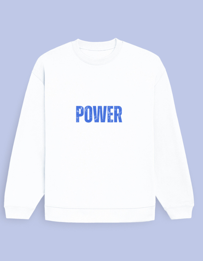 Power Unisex Oversized Sweatshirt - Image 2
