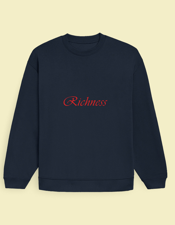 Define Wealth Unisex Oversized Sweatshirt - Image 4