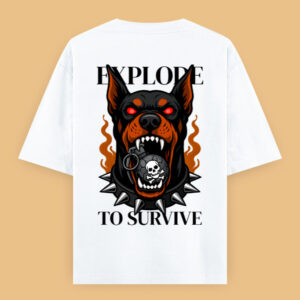 Explode Unisex Oversized Classic T-Shirt