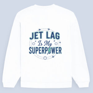 Traveller Quote Unisex Oversized Sweatshirt