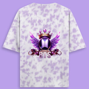 BTS Unisex Tie Dye Oversized T-Shirt