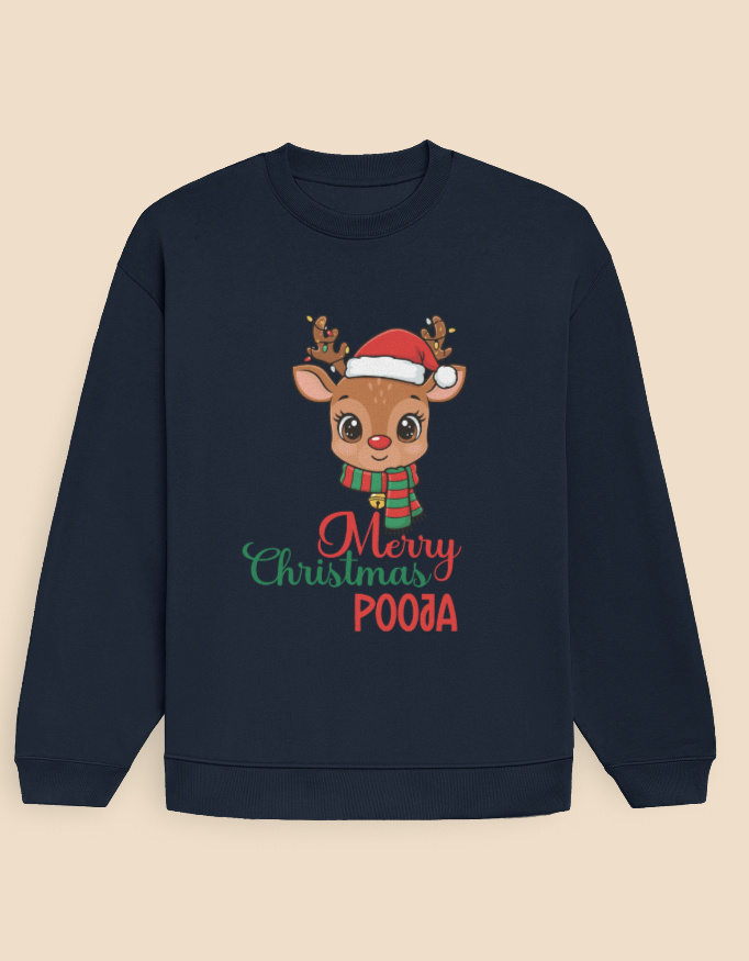Christmas Custom Unisex Oversized Sweatshirt - Image 7